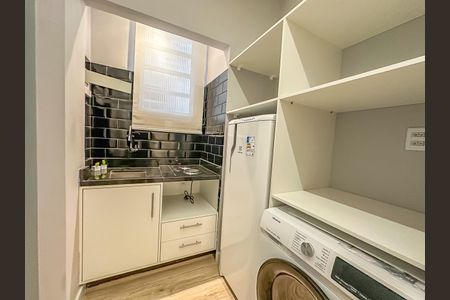 Studio à venda com 24m², 1 quarto e sem vaga Studio à venda com 24m², 1 quarto e sem vagaCozinha e Área de Serviço