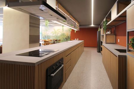 Studio para alugar com 28m², 1 quarto e sem vagaÁrea comum - Salão de festas