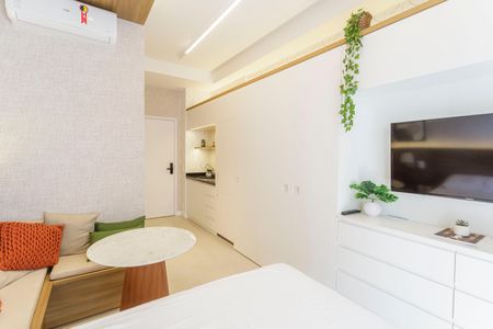 Studio para alugar com 28m², 1 quarto e sem vagaSala/Quarto