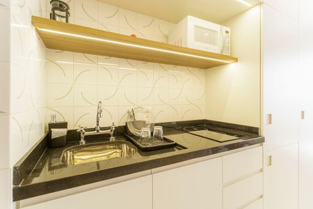 Studio para alugar com 28m², 1 quarto e sem vagaCozinha