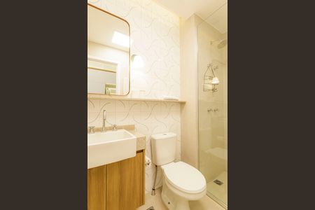 Studio para alugar com 28m², 1 quarto e sem vagaBanheiro