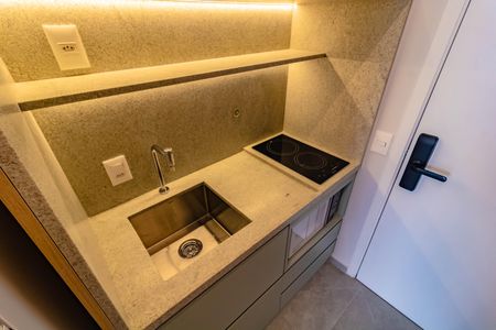 Studio à venda com 25m², 1 quarto e sem vaga Studio à venda com 25m², 1 quarto e sem vagaCozinha