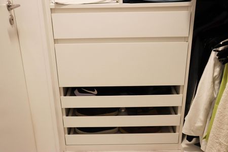 Apartamento à venda com 70m², 1 quarto e 1 vagaCloset da Suíte