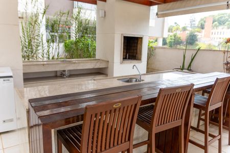 Apartamento à venda com 40m², 1 quarto e 1 vaga Apartamento à venda com 40m², 1 quarto e 1 vagaÁrea comum - Churrasqueira