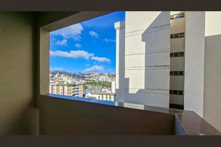 Varanda da Sala de apartamento à venda com 3 quartos, 65m² em Santo Antônio, Belo Horizonte