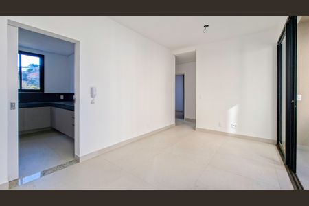 Sala de apartamento à venda com 3 quartos, 65m² em Santo Antônio, Belo Horizonte
