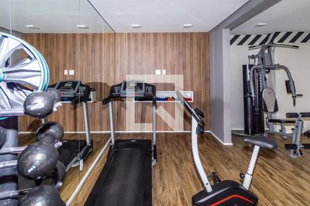 Apartamento para alugar com 29m², 1 quarto e sem vaga Apartamento para alugar com 29m², 1 quarto e sem vagaÁrea comum - Academia