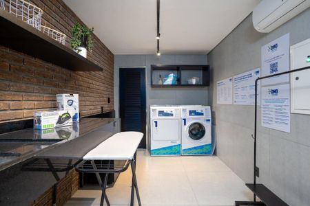 Studio à venda com 25m², 1 quarto e sem vaga Studio à venda com 25m², 1 quarto e sem vagaLavanderia