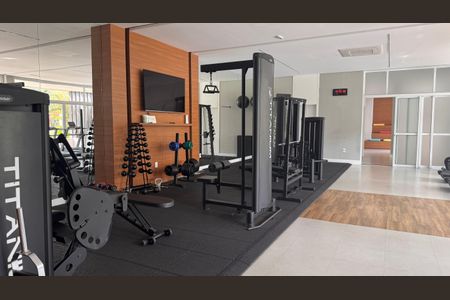 Apartamento para alugar com 110m², 2 quartos e 2 vagas Apartamento para alugar com 110m², 2 quartos e 2 vagasÁrea comum - Academia