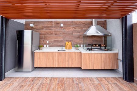 Apartamento à venda com 35m², 1 quarto e sem vaga Apartamento à venda com 35m², 1 quarto e sem vagaÁrea comum - Churrasqueira