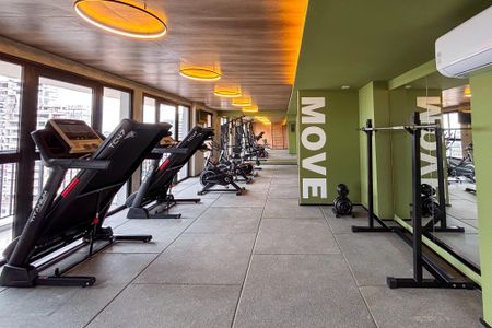 Apartamento à venda com 35m², 1 quarto e sem vaga Apartamento à venda com 35m², 1 quarto e sem vagaÁrea comum - Academia
