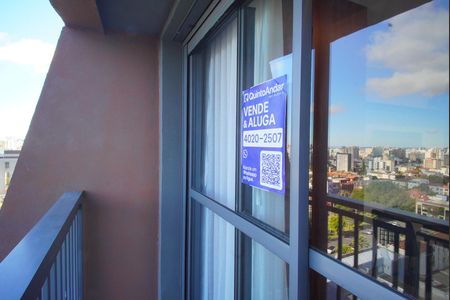 Apartamento à venda com 30m², 1 quarto e 1 vagaAdesivo na Varanda