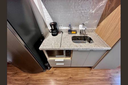 Studio à venda com 25m², 0 quarto e sem vaga Studio à venda com 25m², 0 quarto e sem vagaCozinha