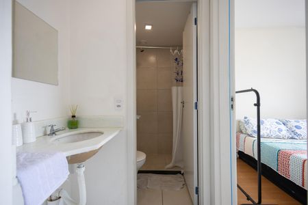 Apartamento à venda com 34m², 1 quarto e sem vaga Apartamento à venda com 34m², 1 quarto e sem vagaBanheiro