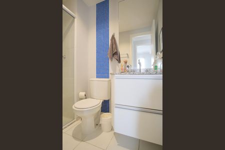 Apartamento à venda com 57m², 2 quartos e 1 vagaBanheiro Social