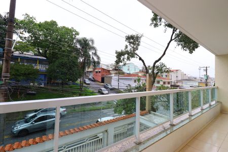 Apartamento à venda com 102m², 3 quartos e 2 vagasSacada do Quarto 2