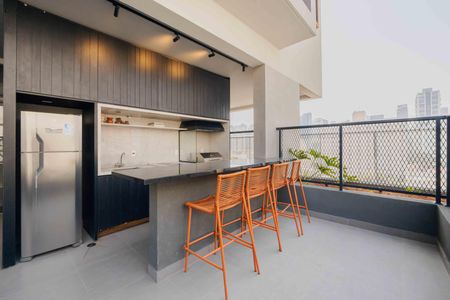 Studio à venda com 24m², 1 quarto e sem vagaÁrea comum - Espaço Gourmet