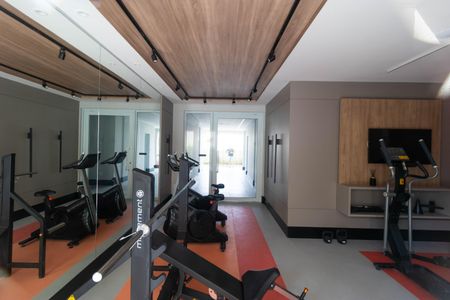 Studio à venda com 41m², 1 quarto e 1 vaga Studio à venda com 41m², 1 quarto e 1 vagaÁrea comum - Academia