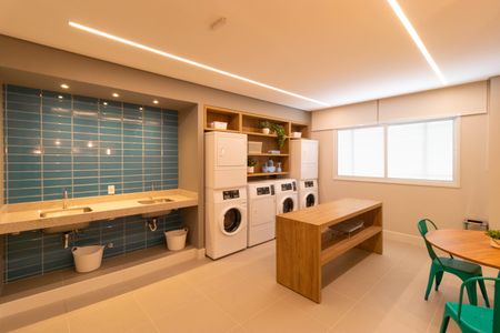 Studio à venda com 41m², 1 quarto e 1 vaga Studio à venda com 41m², 1 quarto e 1 vagaÁrea comum - Lavanderia