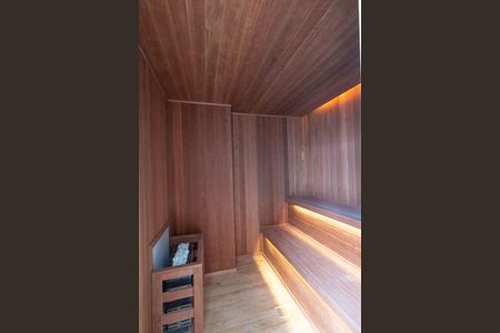 Studio à venda com 41m², 1 quarto e 1 vaga Studio à venda com 41m², 1 quarto e 1 vagaÁrea comum - Sauna