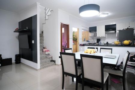 Casa de condomínio à venda com 137m², 3 quartos e 2 vagasSala de Jantar