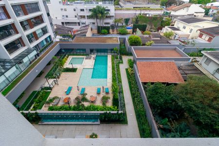 Vista da Varanda de apartamento à venda com 2 quartos, 92m² em Brooklin, São Paulo