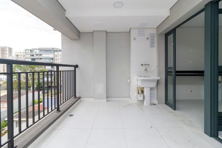 Varanda de apartamento à venda com 2 quartos, 92m² em Brooklin, São Paulo