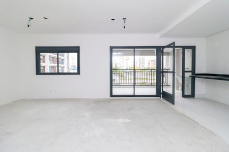 Sala de apartamento à venda com 2 quartos, 92m² em Brooklin, São Paulo