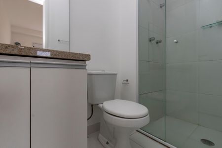 Apartamento para alugar com 55m², 1 quarto e 1 vaga Apartamento para alugar com 55m², 1 quarto e 1 vagaBanheiro da Suíte