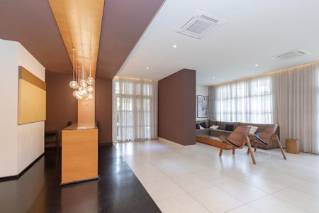 Apartamento para alugar com 55m², 1 quarto e 1 vaga Apartamento para alugar com 55m², 1 quarto e 1 vagaÁrea comum - Salão de festas
