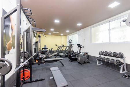 Apartamento para alugar com 55m², 1 quarto e 1 vaga Apartamento para alugar com 55m², 1 quarto e 1 vagaAcademia