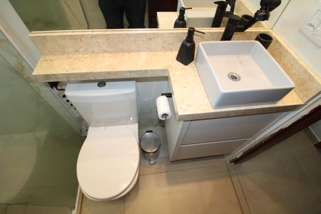 Apartamento à venda com 56m², 2 quartos e 2 vagasBanheiro