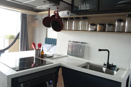 Studio para alugar com 29m², 1 quarto e sem vagaCozinha