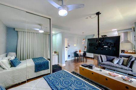 Studio à venda com 42m², 1 quarto e 1 vagaQuarto