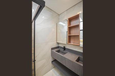 Casa à venda com 156m², 3 quartos e 4 vagasBanheiro da Suíte