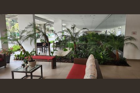 Apartamento à venda com 50m², 1 quarto e 2 vagas Apartamento à venda com 50m², 1 quarto e 2 vagasHall social