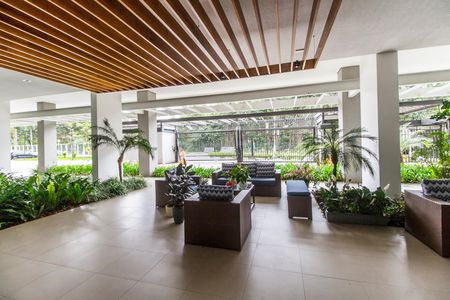 Apartamento à venda com 50m², 1 quarto e 2 vagas Apartamento à venda com 50m², 1 quarto e 2 vagasHall social