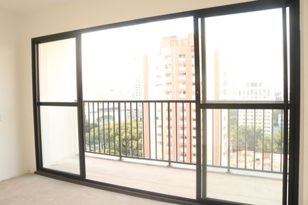 Studio à venda com 28m², 1 quarto e sem vagaVaranda