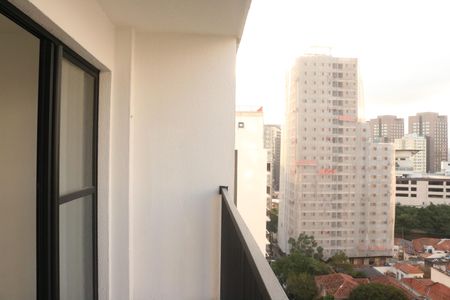 Studio à venda com 28m², 1 quarto e sem vagaVaranda