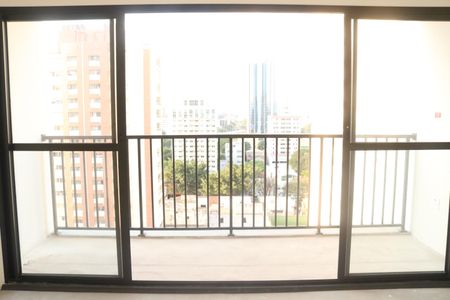 Studio à venda com 28m², 1 quarto e sem vagaVaranda