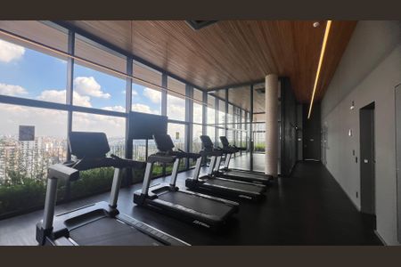 Apartamento para alugar com 42m², 1 quarto e 1 vaga Apartamento para alugar com 42m², 1 quarto e 1 vagaAcademia