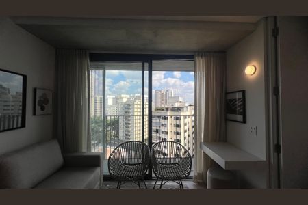 Apartamento para alugar com 42m², 1 quarto e 1 vaga Apartamento para alugar com 42m², 1 quarto e 1 vagaSacada