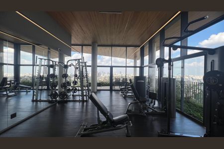 Apartamento para alugar com 42m², 1 quarto e 1 vaga Apartamento para alugar com 42m², 1 quarto e 1 vagaAcademia