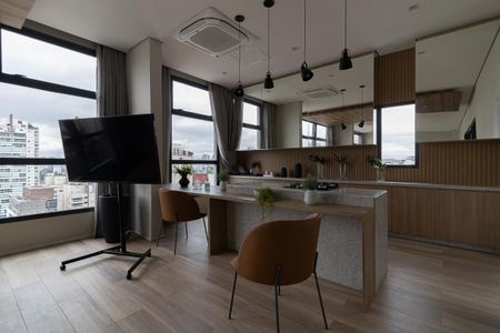 Apartamento à venda com 26m², 1 quarto e sem vagaÁrea comum - Salão de festas