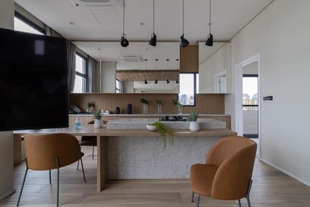 Apartamento à venda com 26m², 1 quarto e sem vagaÁrea comum - Salão de festas