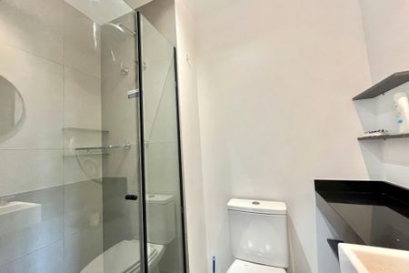 Studio para alugar com 21m², 1 quarto e sem vaga Studio para alugar com 21m², 1 quarto e sem vagaBanheiro