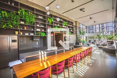 Studio para alugar com 21m², 1 quarto e sem vaga Studio para alugar com 21m², 1 quarto e sem vagaÁrea comum - Salão de festas