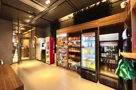 Studio para alugar com 21m², 1 quarto e sem vaga Studio para alugar com 21m², 1 quarto e sem vagaÁrea comum - Academia