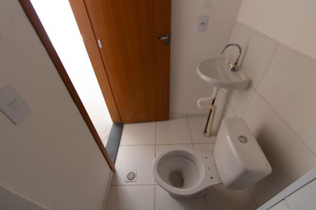 Apartamento à venda com 45m², 2 quartos e 1 vagaBanheiro 