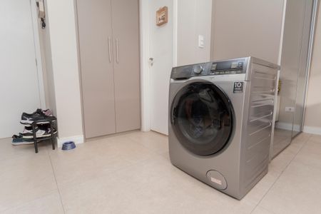 Apartamento à venda com 40m², 1 quarto e 1 vagaDetalhe da area de serviço